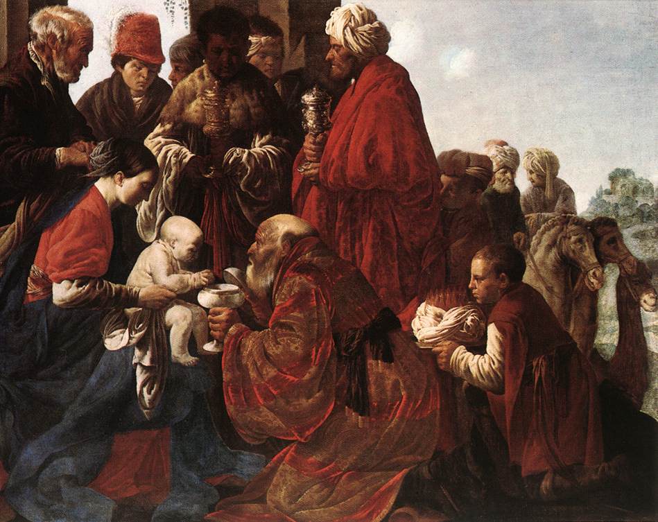 TERBRUGGHEN, Hendrick The Adoration of the Magi sdtg